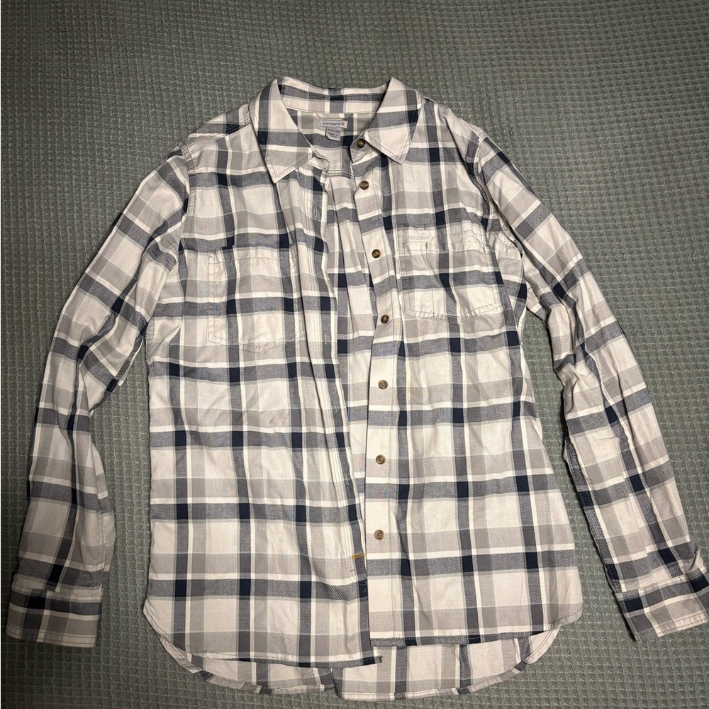 Carhartt Women’s Plaid Button-Up Shirt